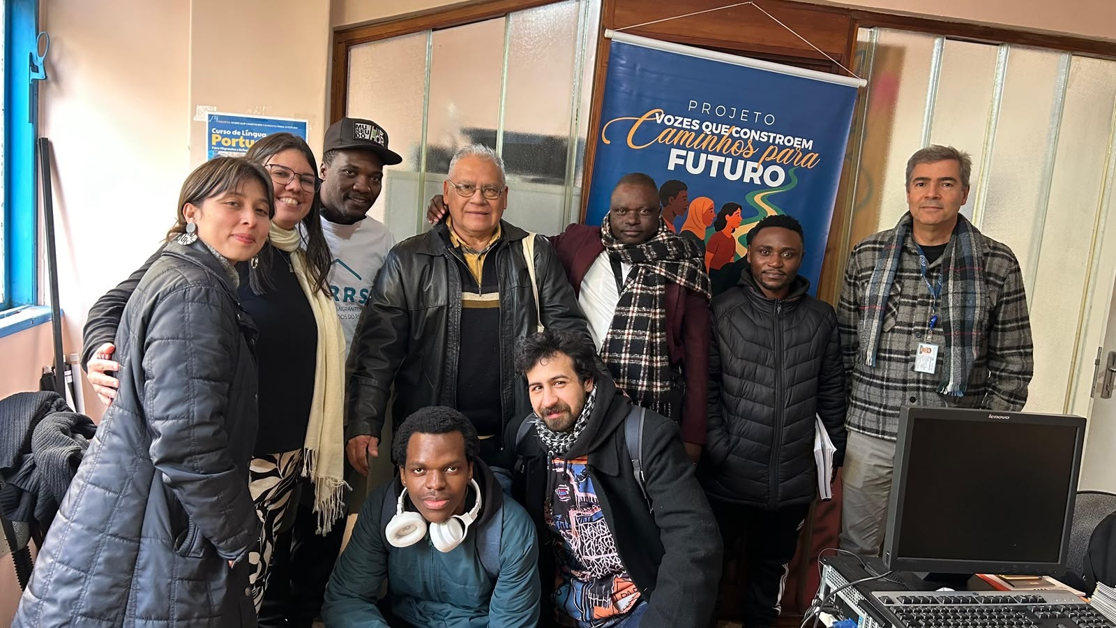 Casa dos Imigrantes e Refugiados do RS recebe primeira visita do Ministerial em sua sede em Porto Alegre